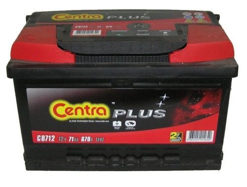 Centra Plus CB712 (71 А/ч), 670A R+