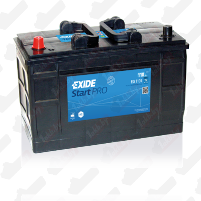 Exide Start PRO EG1101 (110 A/h), 750A L+