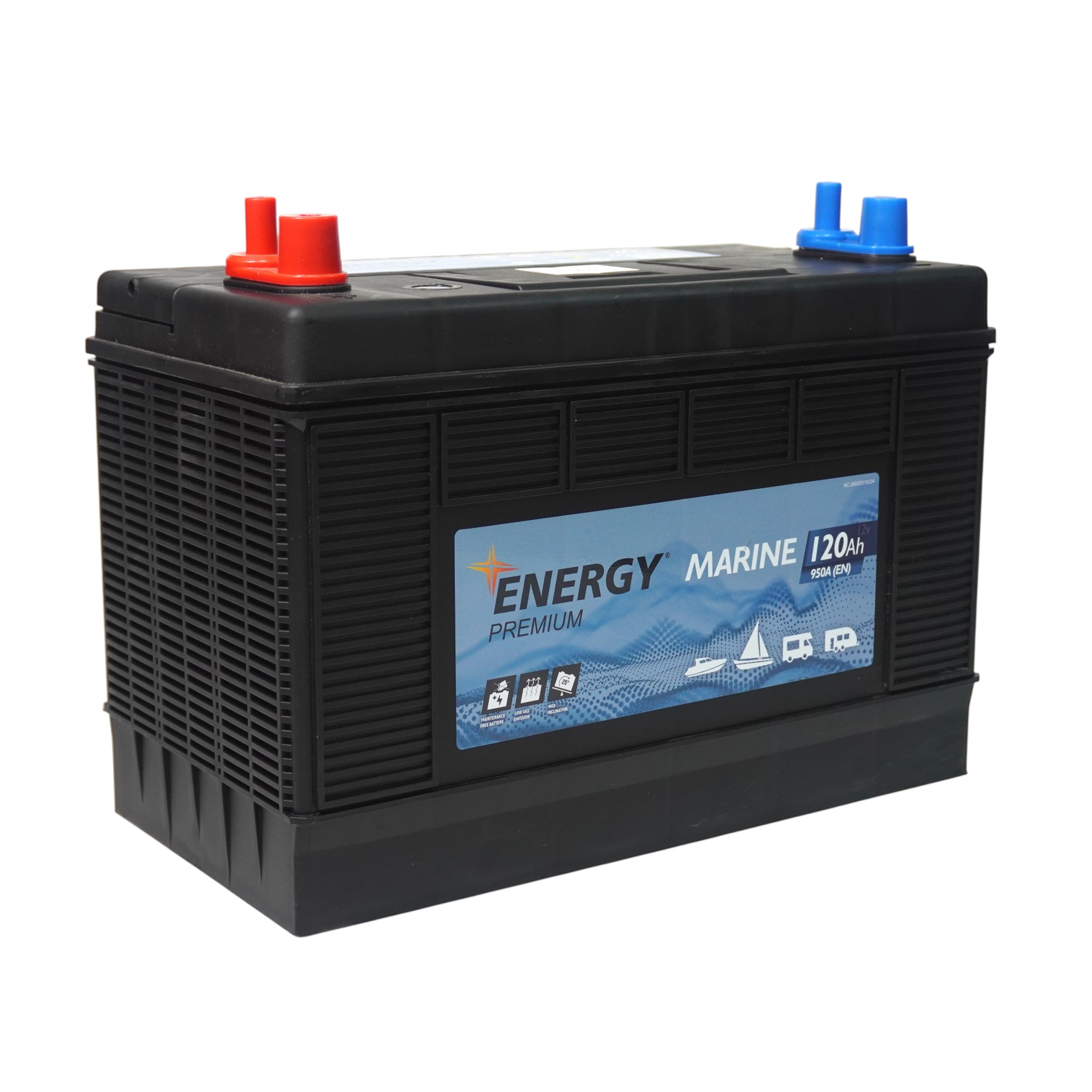 Energy Premium Marine (120 A/h), 950A L+ - фото 2