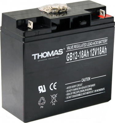 Аккумулятор для ИБП Thomas S (18 A/h), 12V