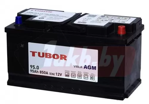 TUBOR AGM (95 A/h), 850A R+