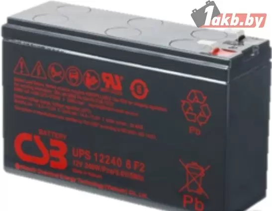 Аккумулятор для ИБП CSB UPS122406 F2 (12V/5 A/h) узкий