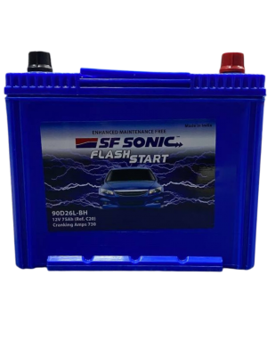 SF SONIC ASIA (75 A/h), 730A R+ (Exide)