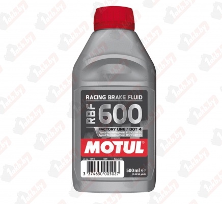 MOTUL 100948 Жидкость тормозная 500мл - RBF 600 FL FMVSS 116 DOT 4 , SAE J1703, ISO 4925, превышает стандарты DOT 3,DOT 5.1, ДЛЯ СПОРТ. АВТО