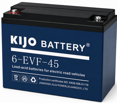 Kijo 6-EVF-45 (45 А/ч) Гелевый Deep Cycle M6 для поломоечных машин и электрокаров