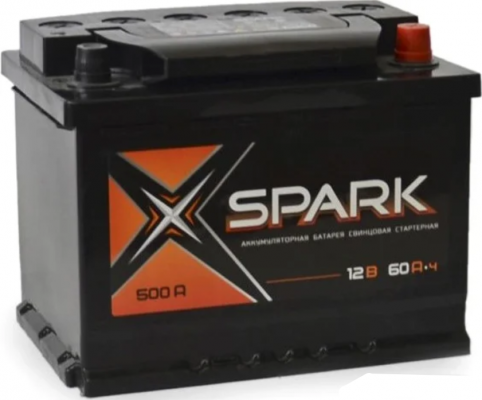 Spark (60 A/h), 500A R+