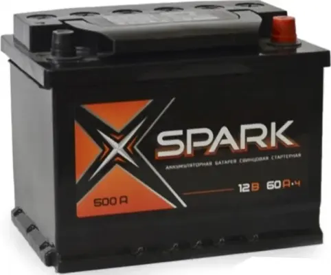 Spark (60 A/h), 500A R+