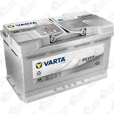 Varta Silver Dynamic AGM A6 (80 А/h), 800А R+ (580 901 080)