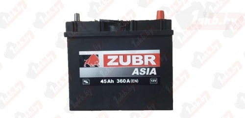 ZUBR Asia (45 A/h), 360A L+