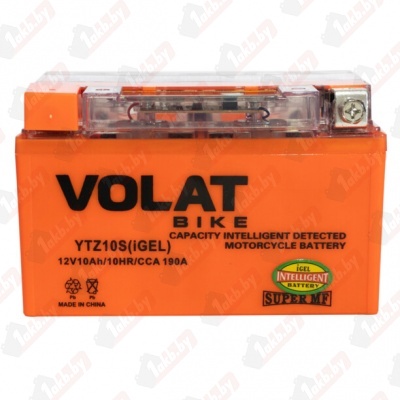 VOLAT YTZ10S (iGEL) (10 A/h), 190A L+