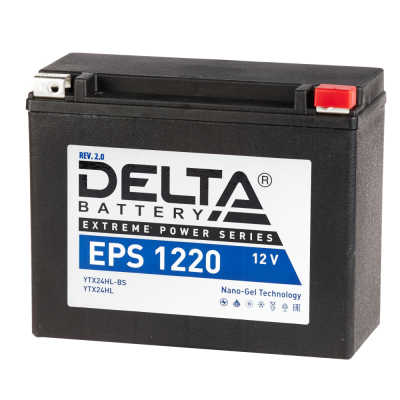 Аккумулятор Delta EPS 1212 MF (YTX24HL-BS, YTX24HL ) (24 A/h), 350A R+ Аккумулятор Delta EPS 1212 MF (YTX24HL-BS, YTX24HL ) (24 A/h), 350A R+