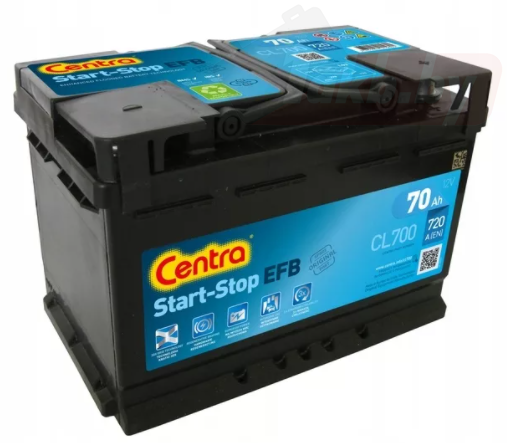 Centra Start-Stop EFB CL700 (70 A/h), 720A R+