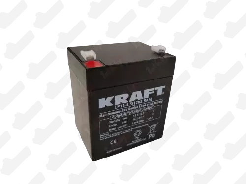 Аккумулятор для ИБП KRAFT (4.5A/h) 12V  