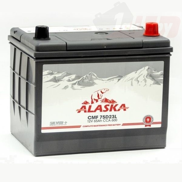 ALASKA CMF 55D23R (65 А/ч, 600А) Обратная полярность, корейская сборка для Hyundai/Kia