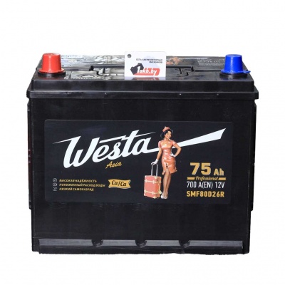 Westa Black Asia (75 A/h), 700A L+