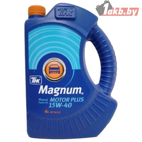 ТНК Magnum Motor Plus 15W-40 4л