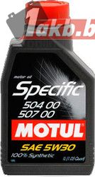 Motul Specific VW 504.00/507.00 5W30 1л