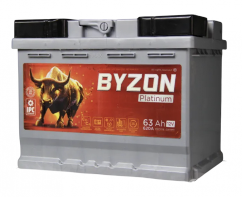 BYZON Platinum (63 A/h), 620A R+ BYZON Platinum (63 A/h), 620A R+