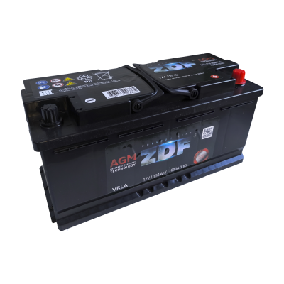 ZDF AGM (105 A/h), 1000A R+
