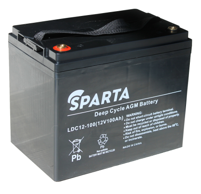 для ИБП SPARTA LDC12-100 (M6+DIN) 12V 100 Ah (тяговый)