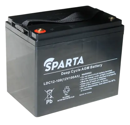 для ИБП SPARTA LDC12-100 (M6+DIN) 12V 100 Ah (тяговый)