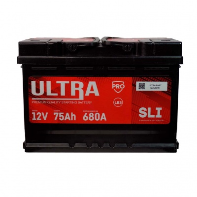 ULTRA PRO (75 A/h), 680A R+