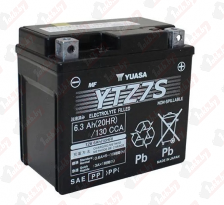 Yuasa YTZ7S (6 A/h), 130A R+