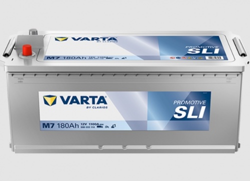 Varta Promotive Black M7 (180 А/h), 1100А L+