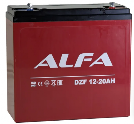 Аккумулятор для ИБП ALFA DZF (20 A/h), 12V (M5) Аккумулятор для ИБП ALFA DZF (20 A/h), 12V (M5)