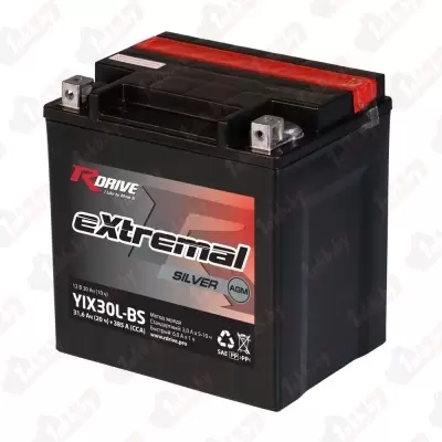RDrive eXtremal Silver (31,6 A/h), 385A R+