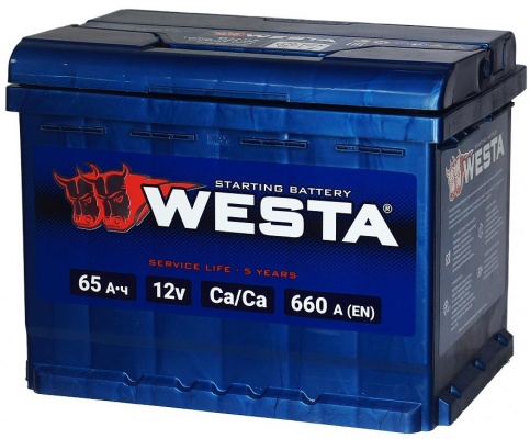 Westa Premium (65 A/h), 660А R+