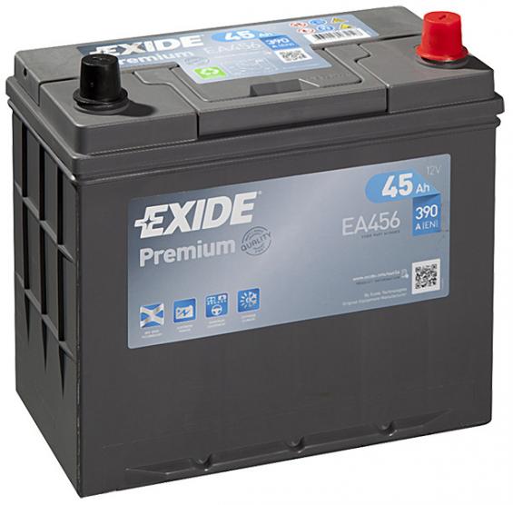 Exide Premium EA456 (45 A/h), 390A R+