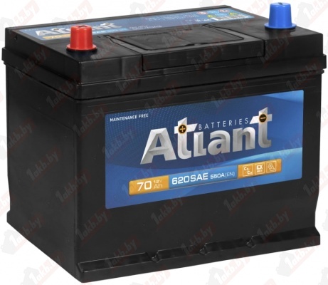 ATLANT Blue Asia (70 A/h), 480A L+
