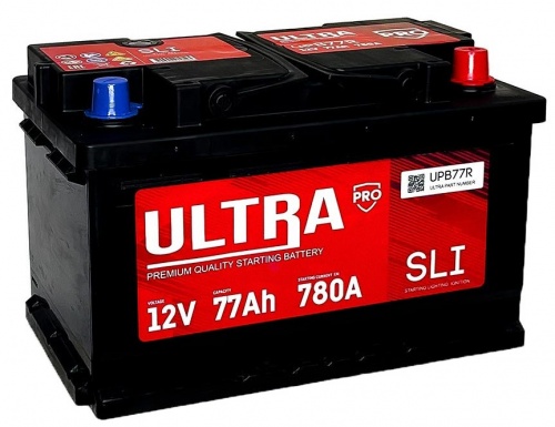 ULTRA PRO (77 A/h), 780A R+ низ.