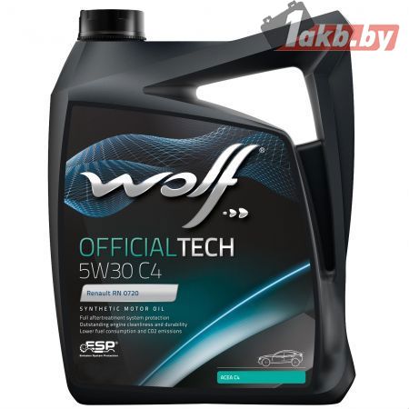 Wolf Official Tech 5W-30 C4 5л