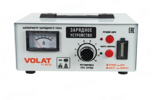 Volat VT-BC7D (12В, 7А) Зарядно-диагностическое устройство с тестом АКБ и генератора