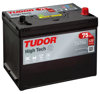 Tudor High Tech Japan TA754 (75 A/h), 630A R+