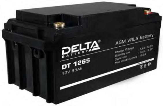Аккумулятор для ИБП Delta DT 1265 12V-65 Ah