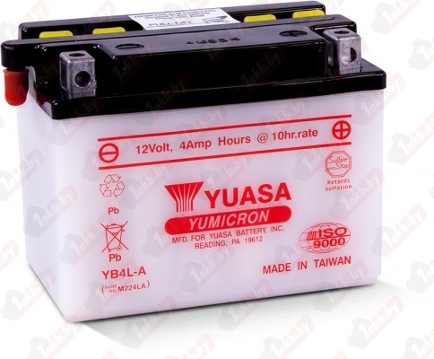 Yuasa YB4L-A (4 A/h) R+