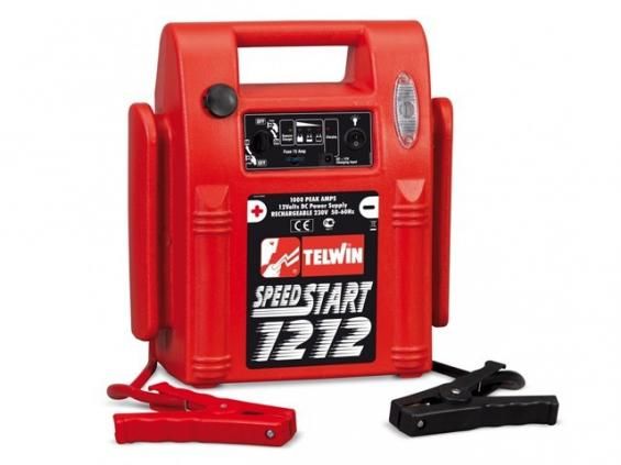 TELWIN Speed Start 1212 (12В, 300А) Старт-джампер Компактный литиевый бустер
