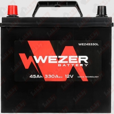 WEZER (45 A/h), 330A L+ JIS