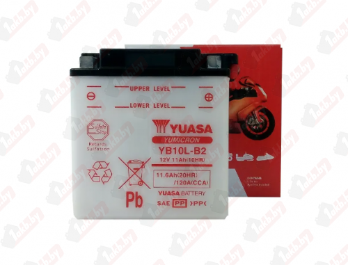 Yuasa YB10L-B2 (11 A/h) R+