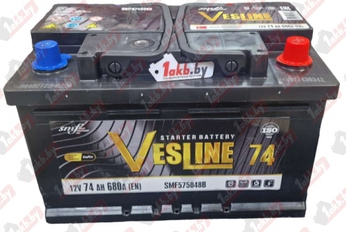 VESLINE (74 A/h), 680A R+ низ.