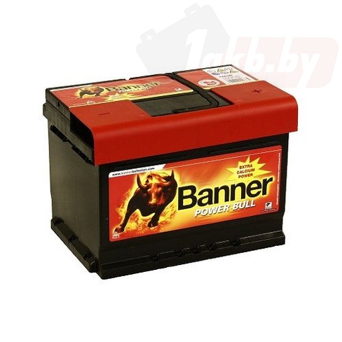 Banner Power Bull P6205 (62 A/h), 540А R+