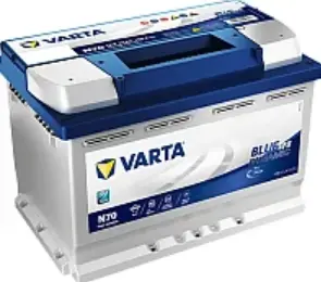 Varta Blue Dynamic EFB N70 (70 А/h), 760А R+ (570 500 076)