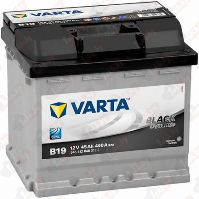 Varta Black Dynamic B19 (45 А/h), 400А R+ (545 412 040)