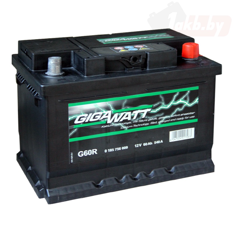 GIGAWATT (60 A/h), 540A L+