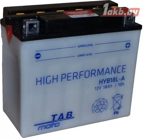 TAB YB18L-A (18 A/h), 190A R+
