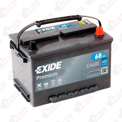Exide Premium EA681 (68 A/h), 650A L+