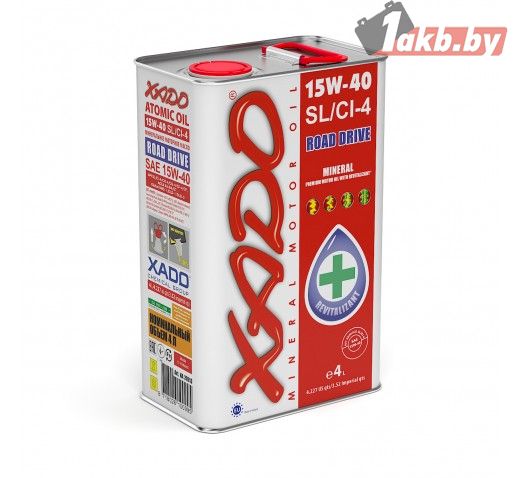 Xado Atomic Oil 15W-40 SL/CI-4 4л